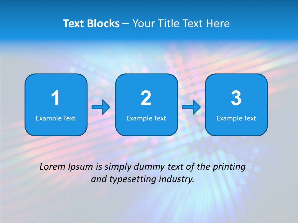 Broadband Red Light Abstract PowerPoint Template