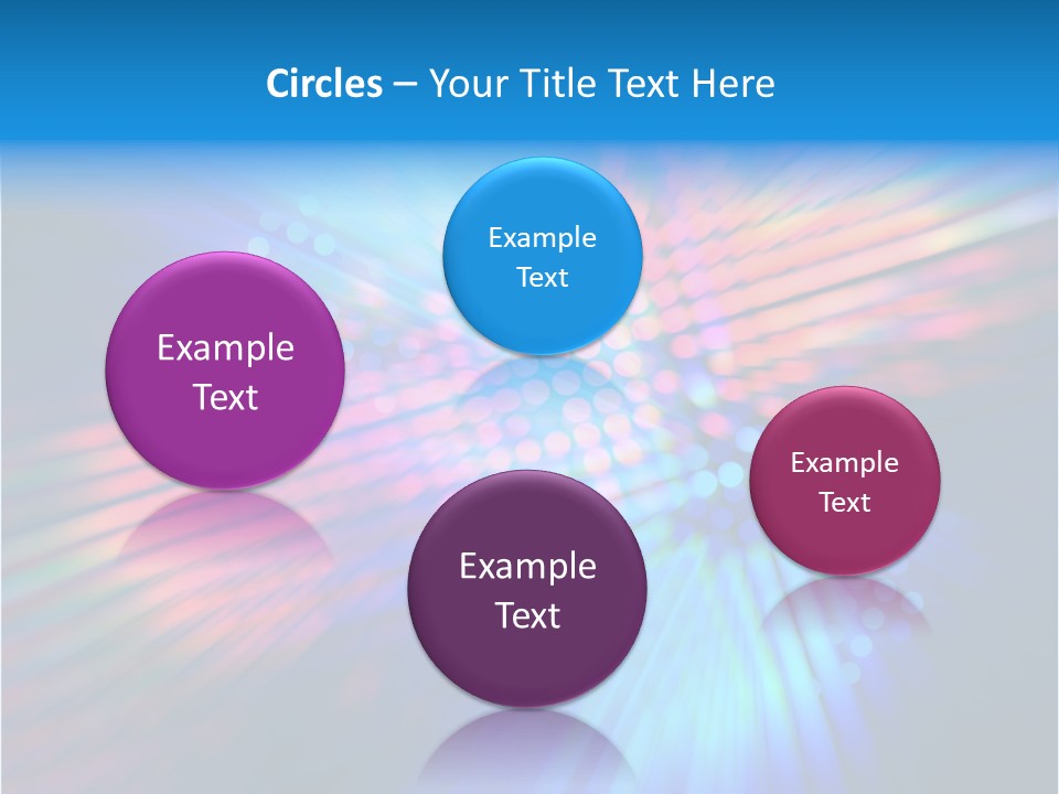 Broadband Red Light Abstract PowerPoint Template