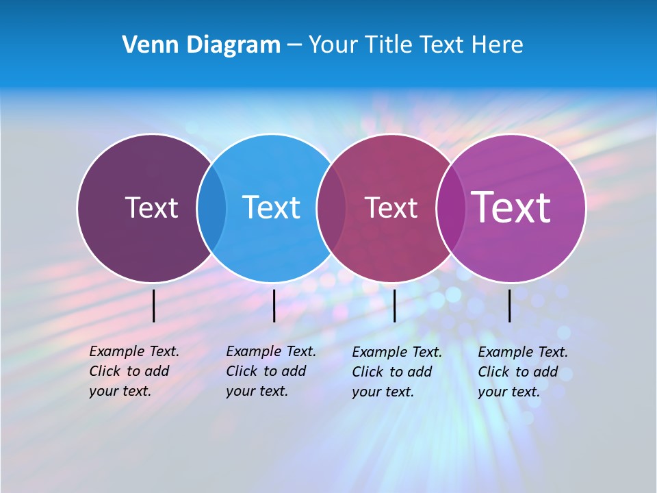 Broadband Red Light Abstract PowerPoint Template