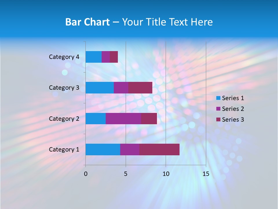 Broadband Red Light Abstract PowerPoint Template