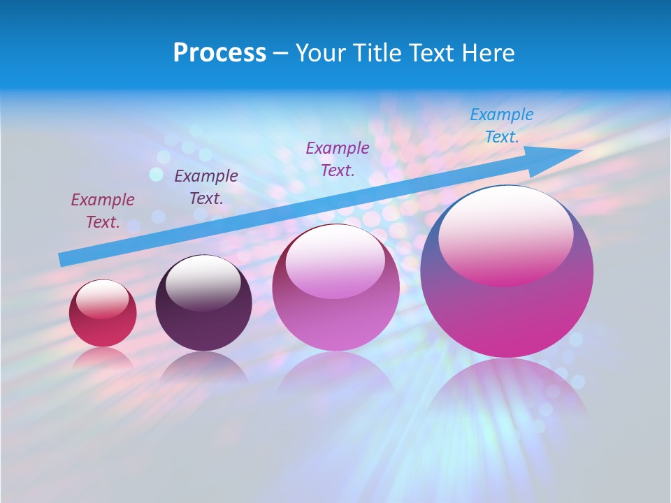 Broadband Red Light Abstract PowerPoint Template