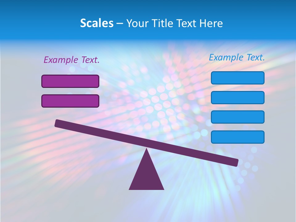 Broadband Red Light Abstract PowerPoint Template