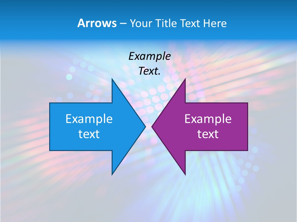 Broadband Red Light Abstract PowerPoint Template
