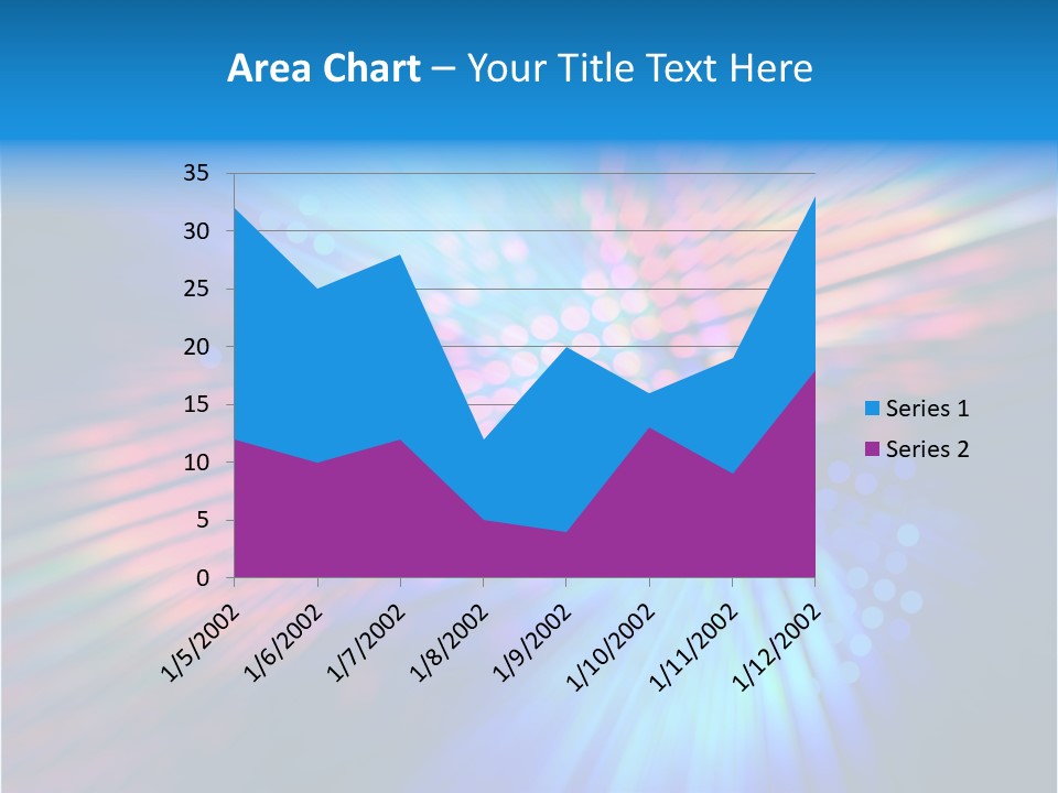 Broadband Red Light Abstract PowerPoint Template