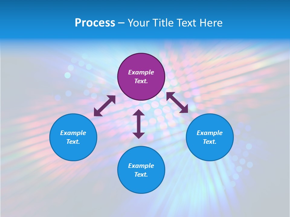 Broadband Red Light Abstract PowerPoint Template