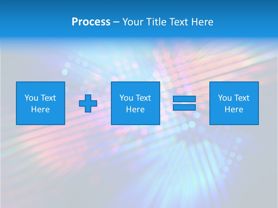 Broadband Red Light Abstract PowerPoint Template