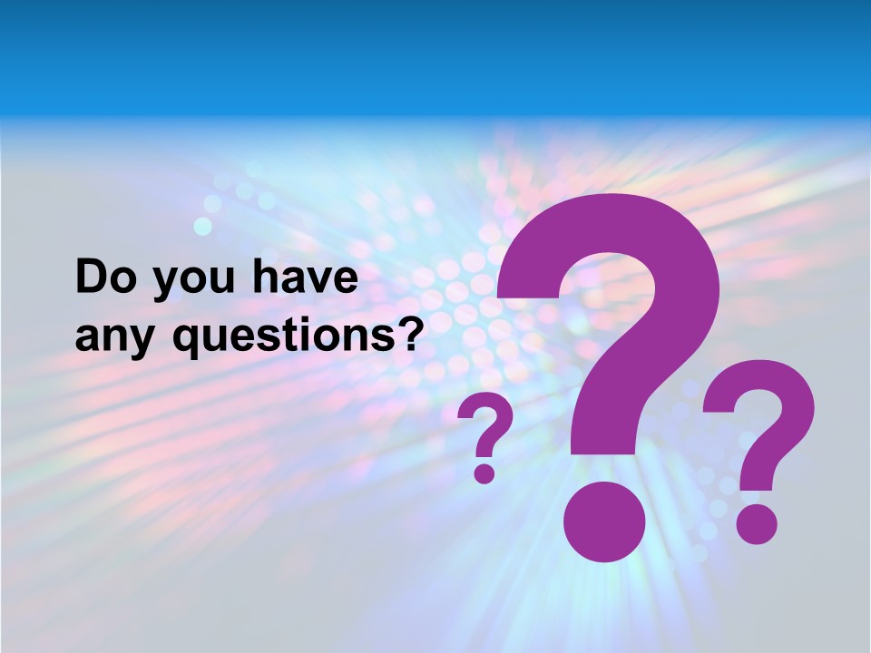 Broadband Red Light Abstract PowerPoint Template