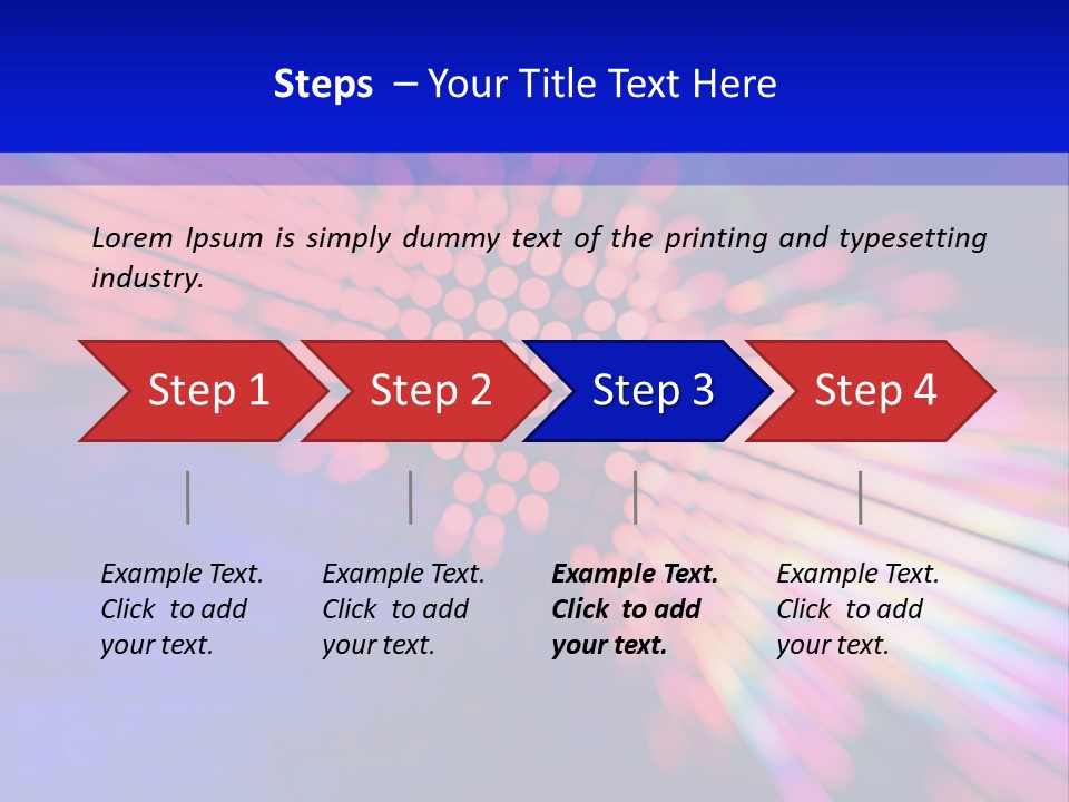 Background Shine Party PowerPoint Template