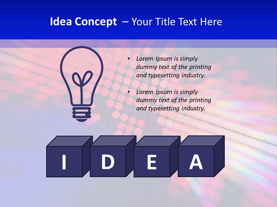 Background Shine Party PowerPoint Template