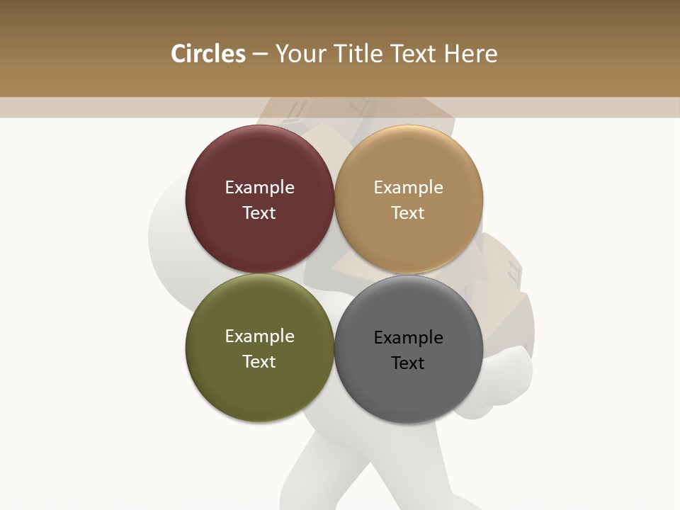 White Fragile Transport PowerPoint Template