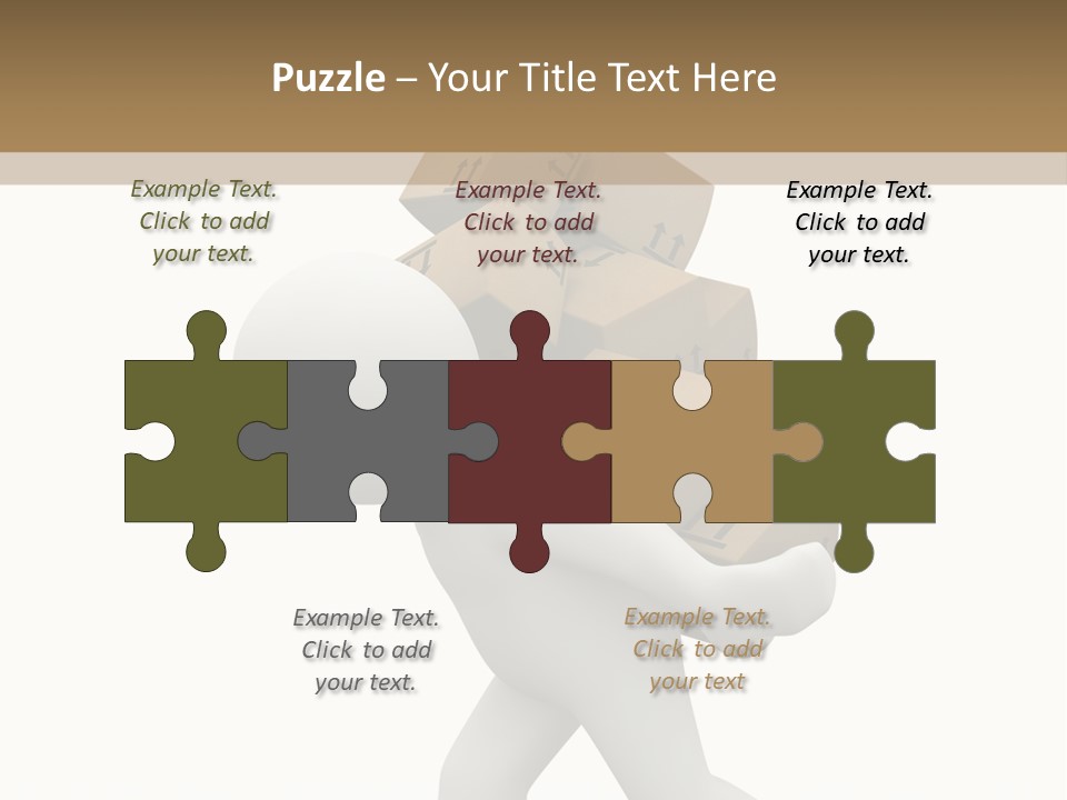 White Fragile Transport PowerPoint Template