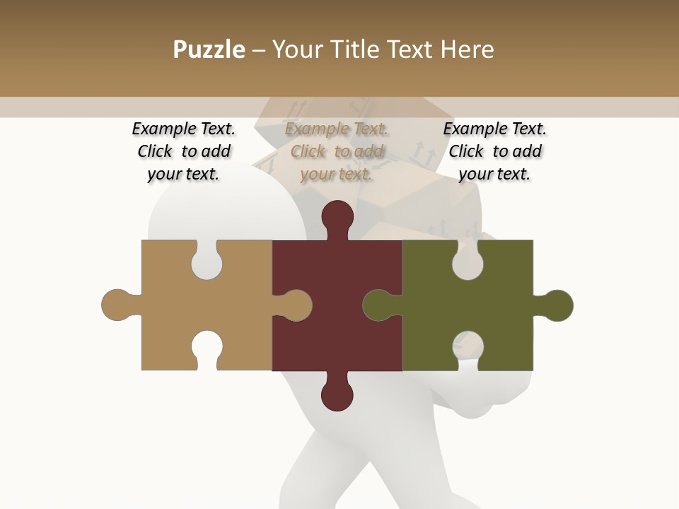 White Fragile Transport PowerPoint Template