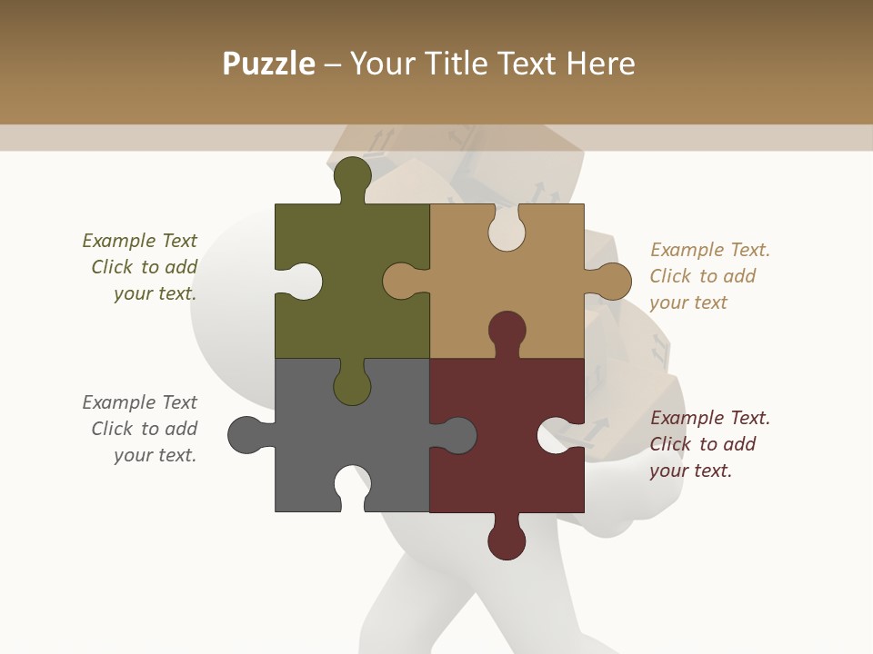 White Fragile Transport PowerPoint Template