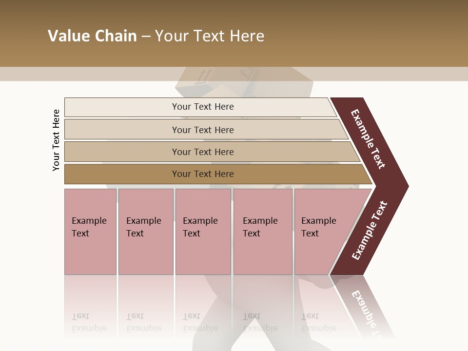White Fragile Transport PowerPoint Template