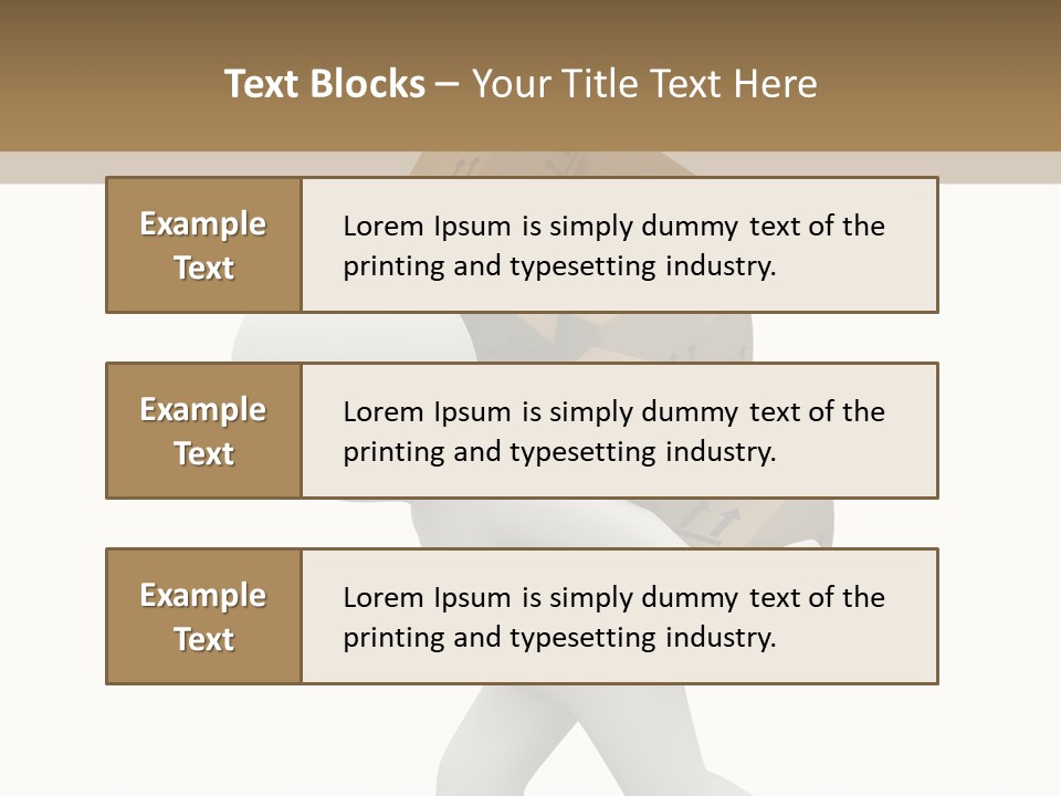 White Fragile Transport PowerPoint Template