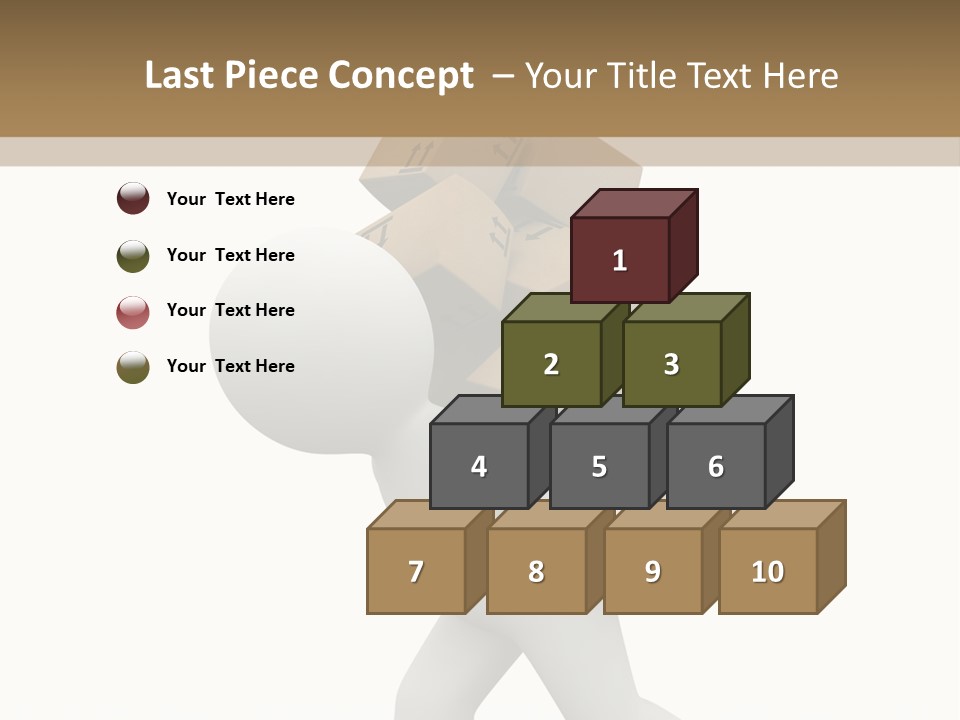 White Fragile Transport PowerPoint Template