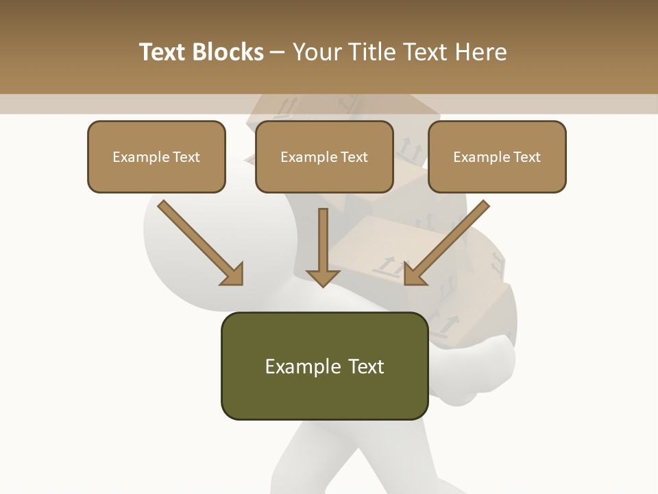 White Fragile Transport PowerPoint Template