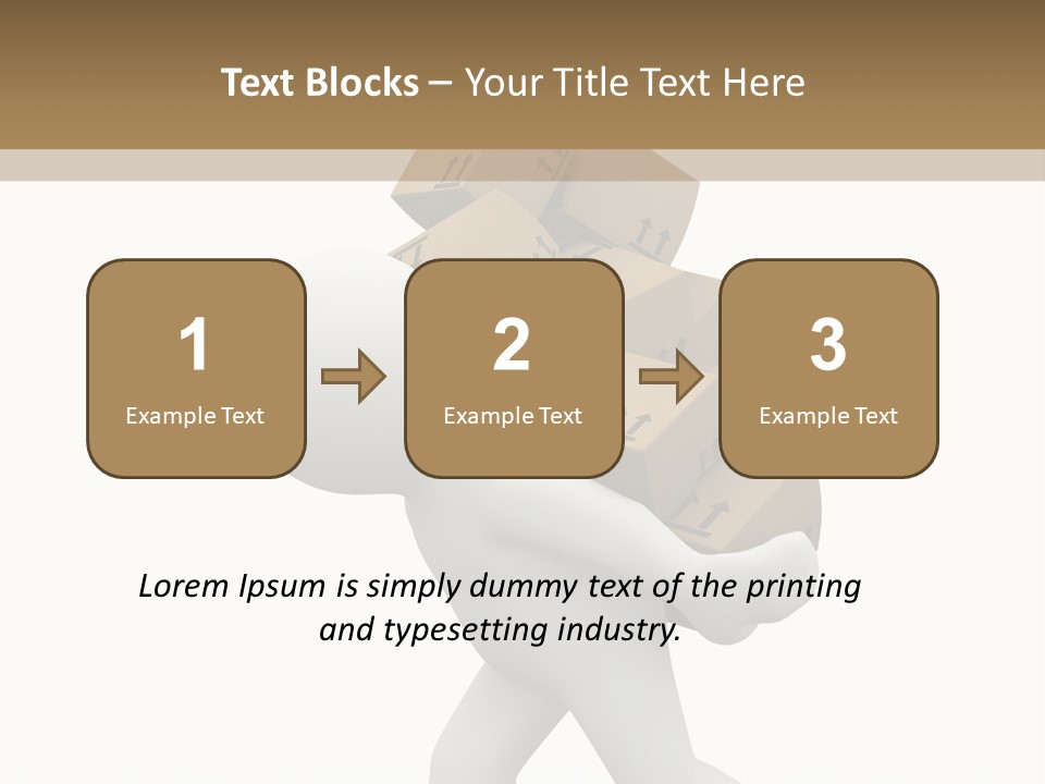 White Fragile Transport PowerPoint Template