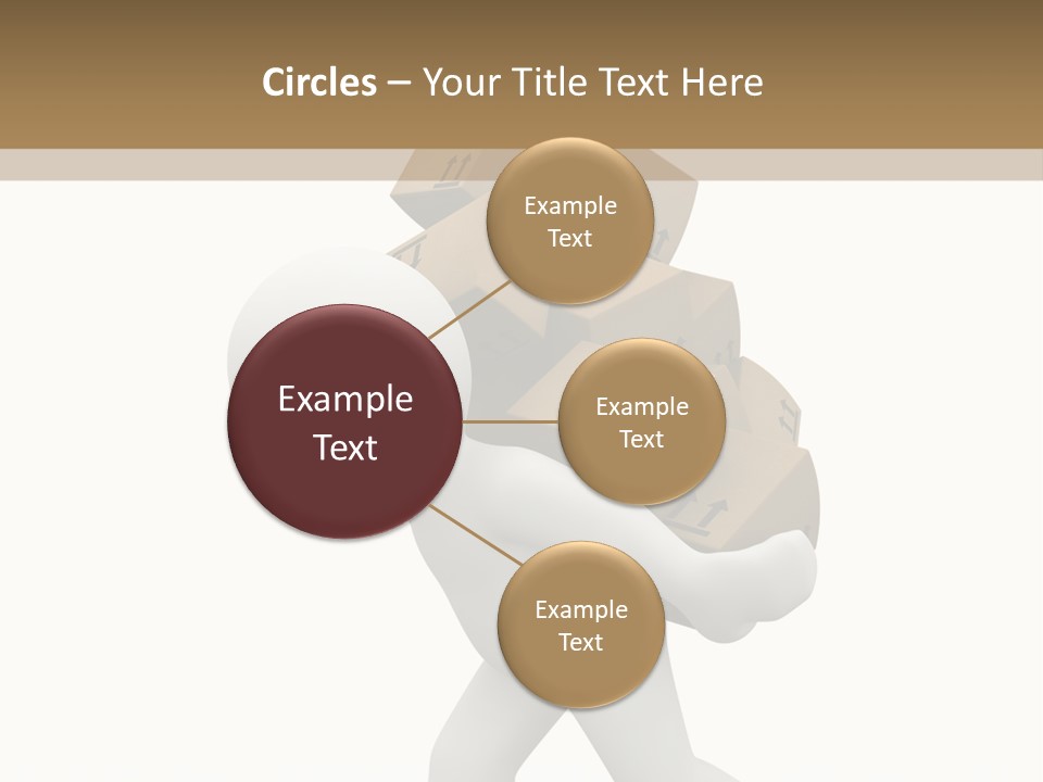 White Fragile Transport PowerPoint Template