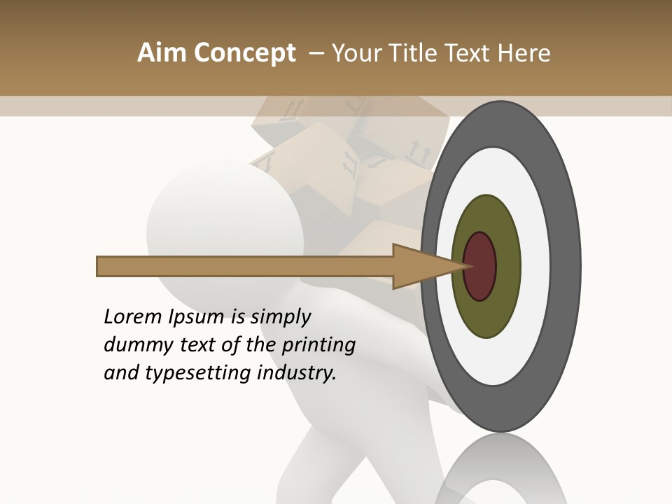 White Fragile Transport PowerPoint Template