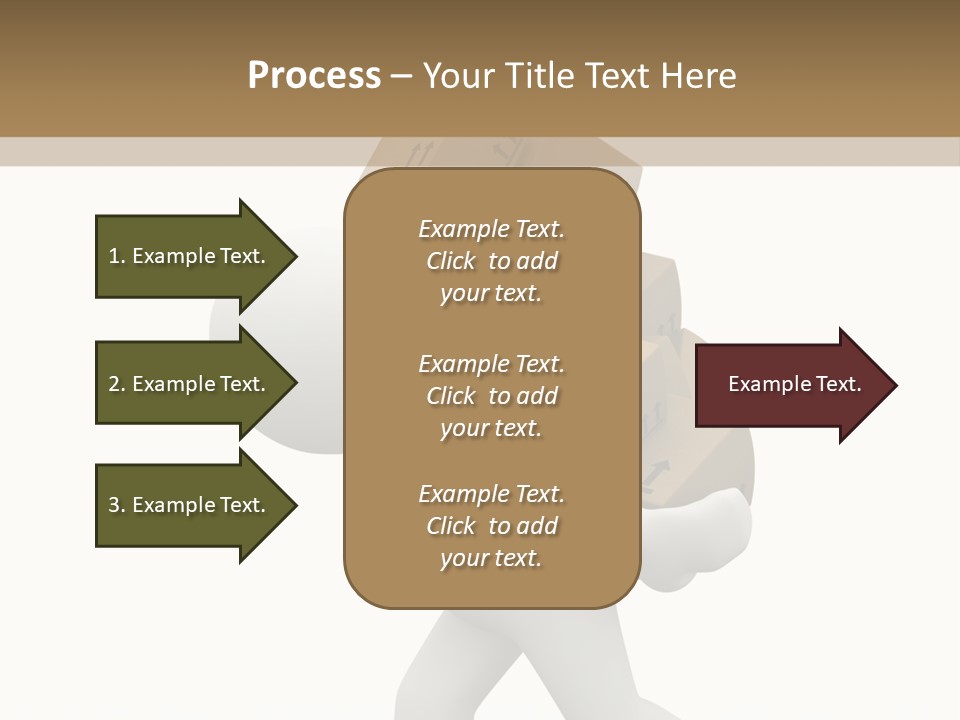 White Fragile Transport PowerPoint Template