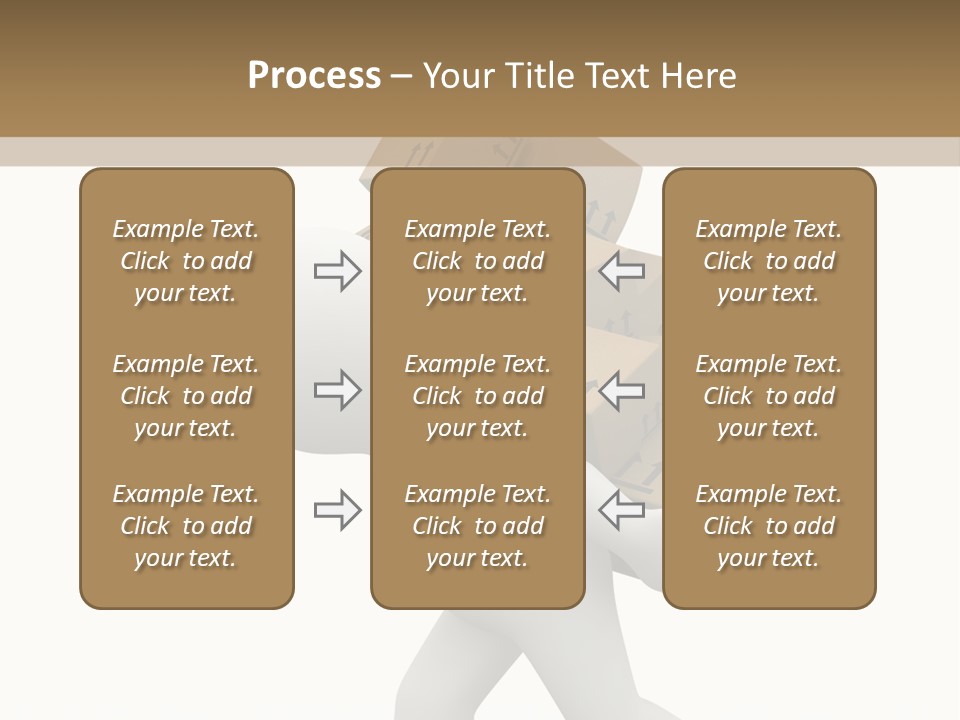 White Fragile Transport PowerPoint Template