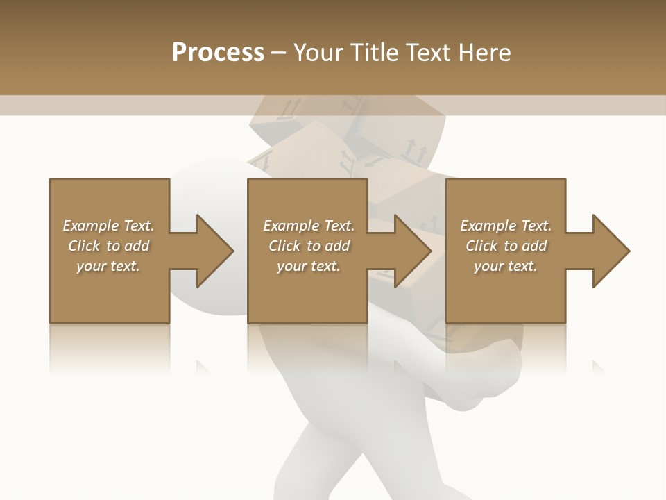 White Fragile Transport PowerPoint Template