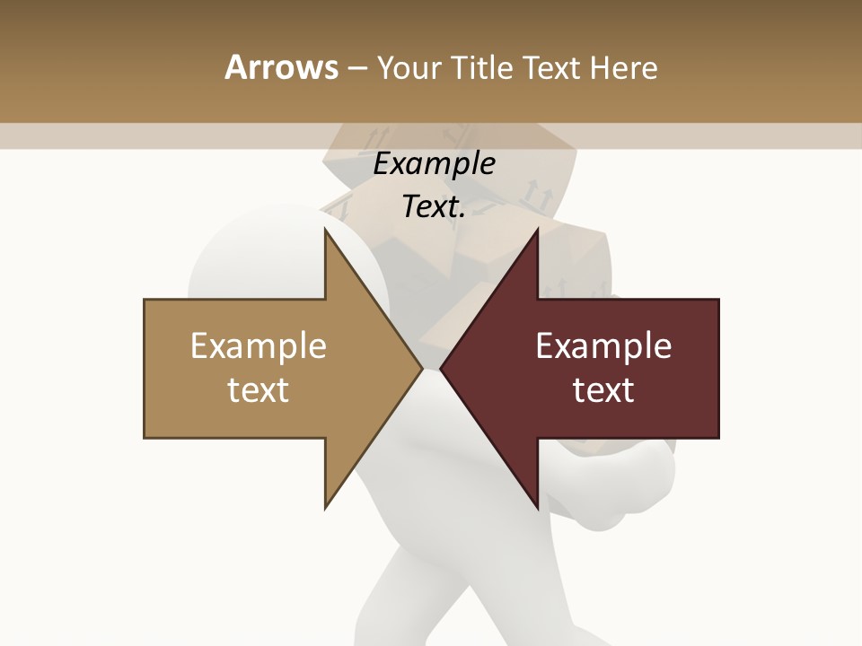 White Fragile Transport PowerPoint Template