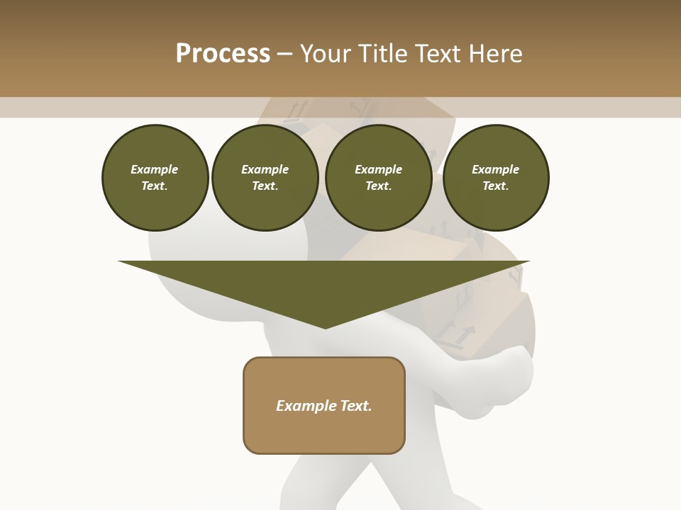 White Fragile Transport PowerPoint Template