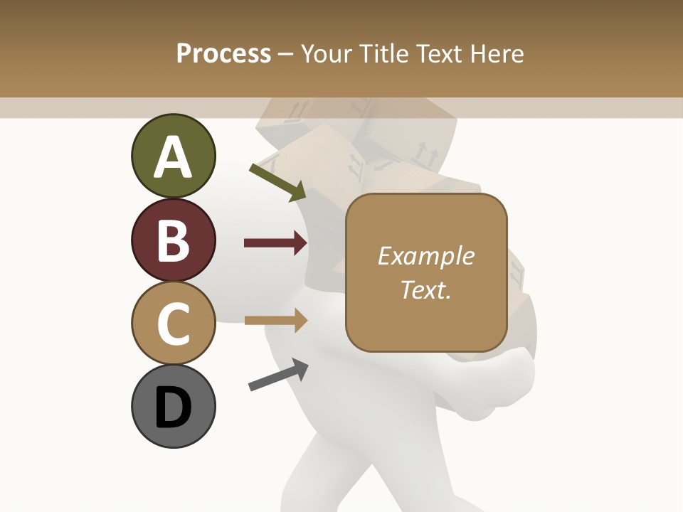 White Fragile Transport PowerPoint Template