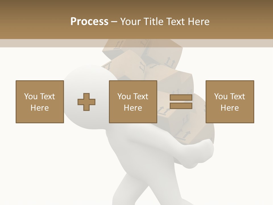 White Fragile Transport PowerPoint Template