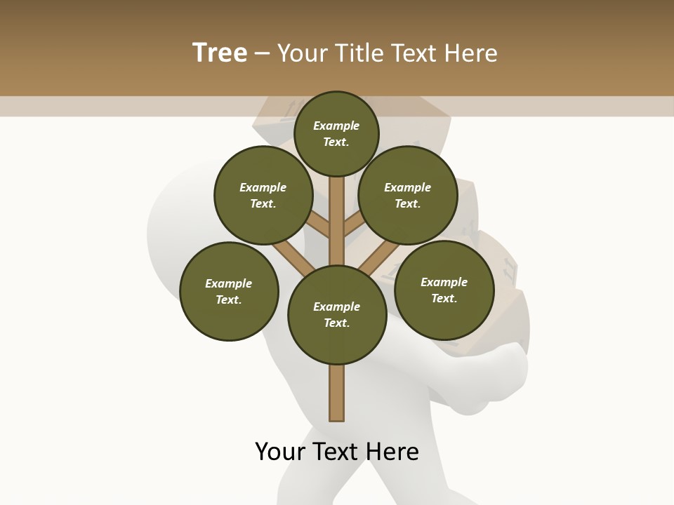 White Fragile Transport PowerPoint Template