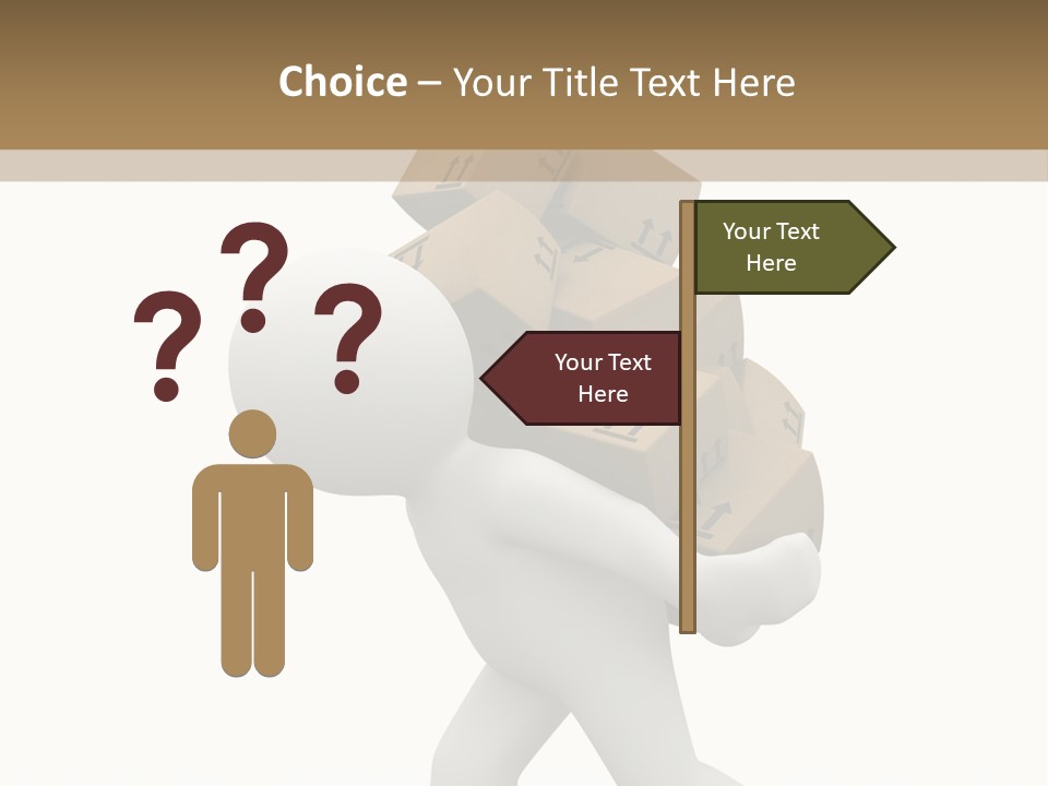 White Fragile Transport PowerPoint Template