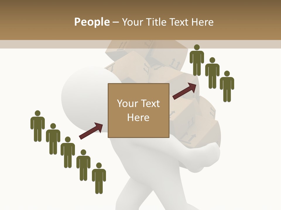 White Fragile Transport PowerPoint Template