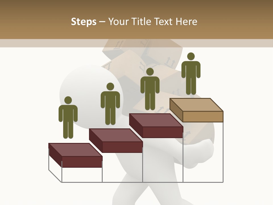 White Fragile Transport PowerPoint Template