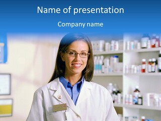 Hospital Mri Pill PowerPoint Template