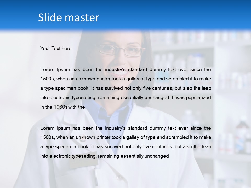 Hospital Mri Pill PowerPoint Template