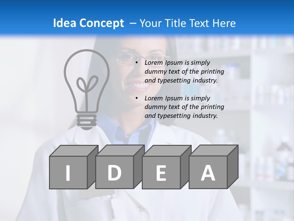 Hospital Mri Pill PowerPoint Template