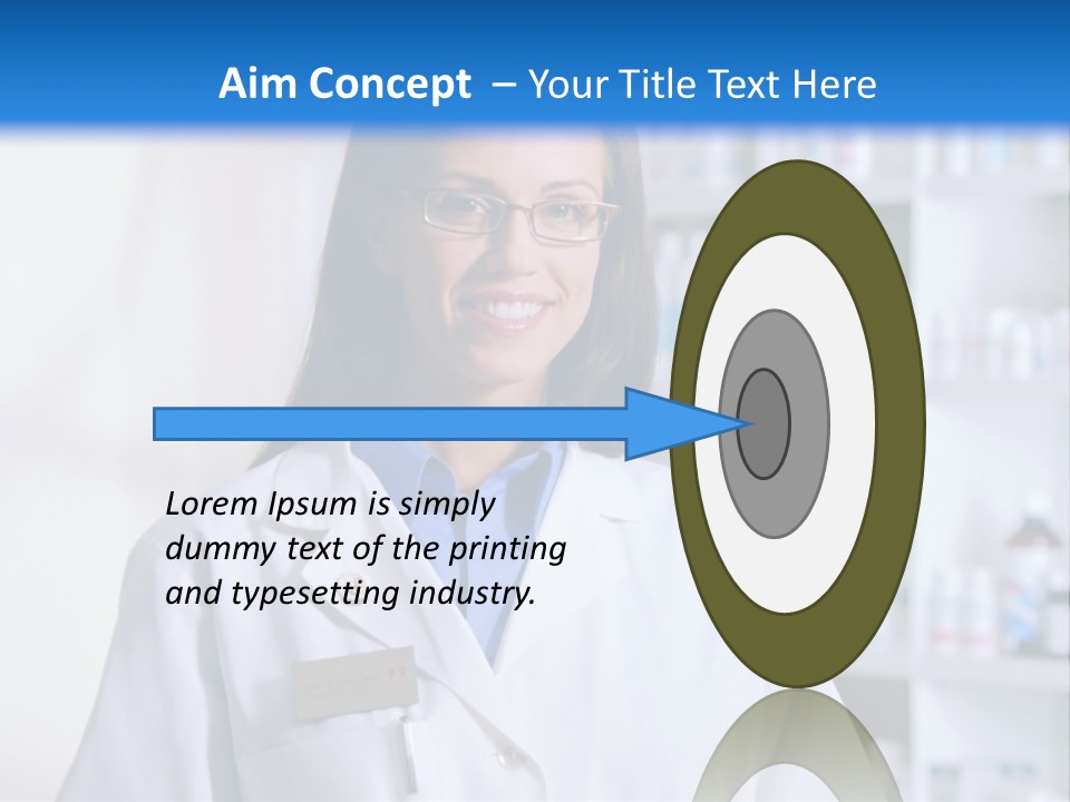 Hospital Mri Pill PowerPoint Template