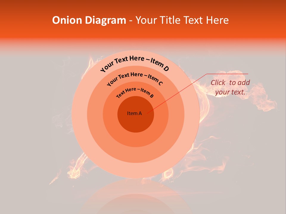 Galloping Power Idea PowerPoint Template