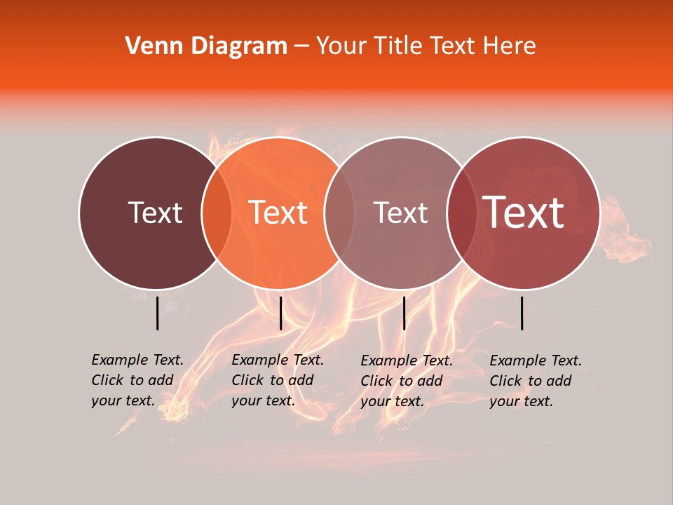 Galloping Power Idea PowerPoint Template