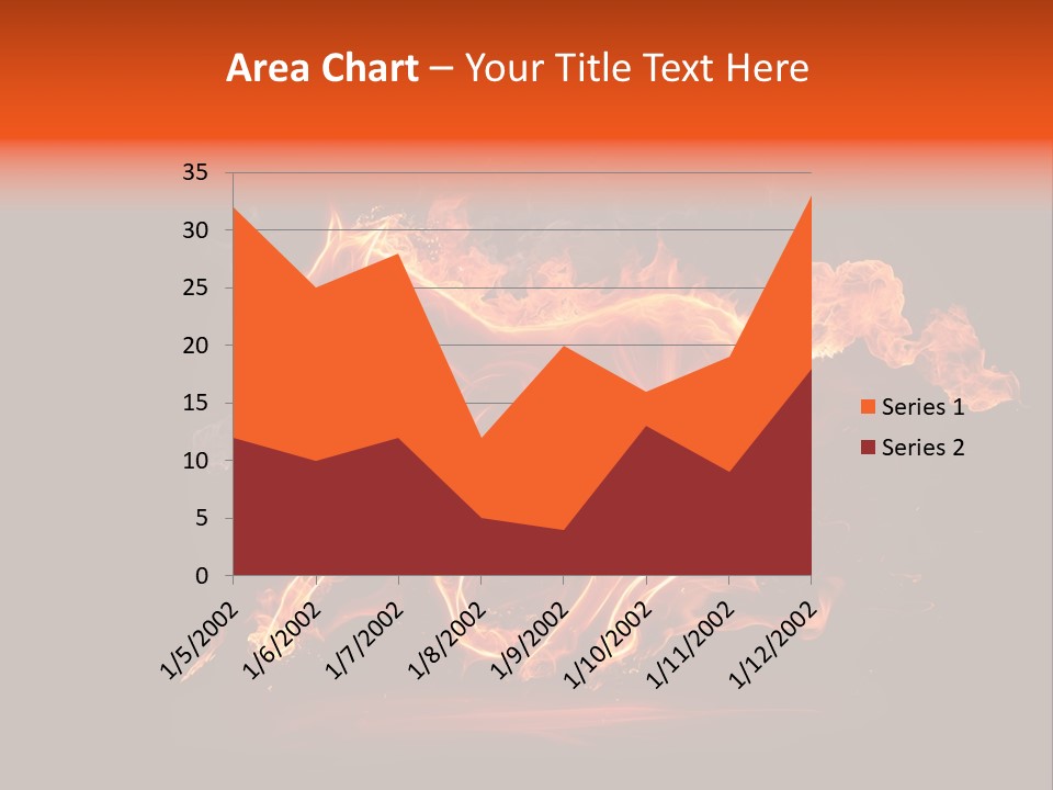 Galloping Power Idea PowerPoint Template