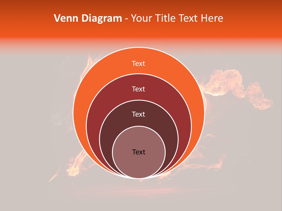 Galloping Power Idea PowerPoint Template