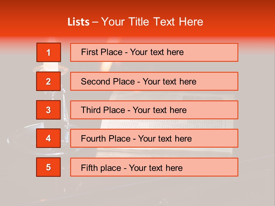 Table Eon Book PowerPoint Template