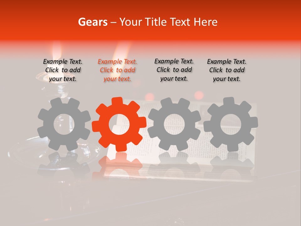 Table Eon Book PowerPoint Template