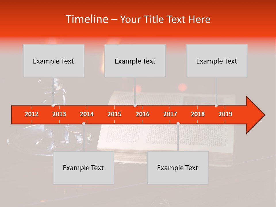 Table Eon Book PowerPoint Template