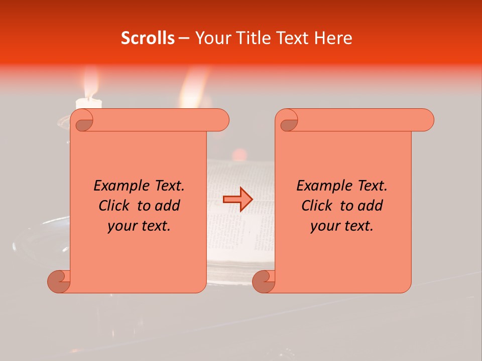 Table Eon Book PowerPoint Template