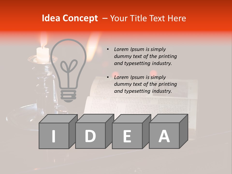 Table Eon Book PowerPoint Template