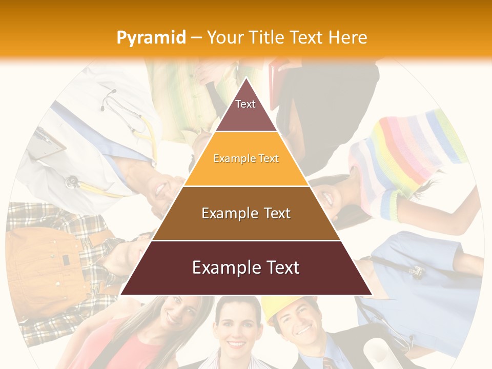 Team Meeting Throng PowerPoint Template