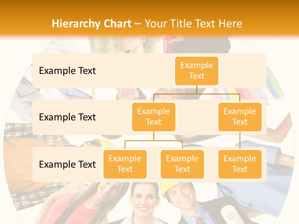 Team Meeting Throng PowerPoint Template